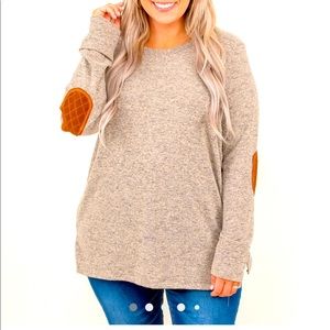 Chic Soul: Little of Your Love Top -Mocha (NWOT)